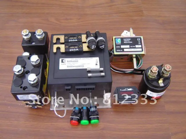 Комплект аксессуаров для контроллера CURTIS 1207B 4102 1207A 24 в 250 А 15 1|switch switch|switch packswitch 24v |