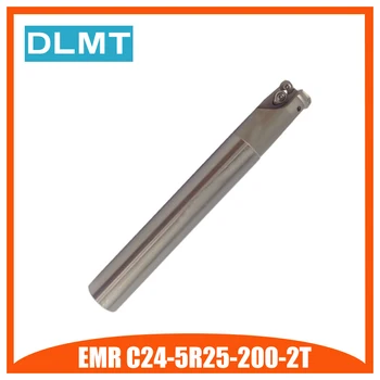 

EMR C24 5R25 200 2T indexable End Mill Milling tool Toroidal Cutter For Milling Machine 200mm for round insert RPMT1003MO