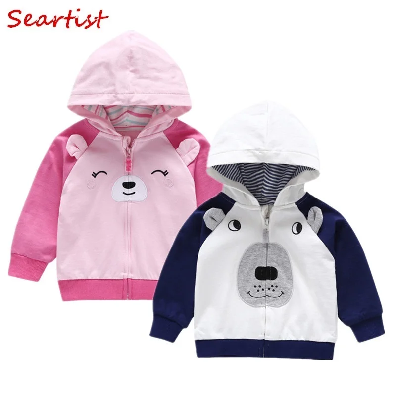 

Seartist Kids Hoodies Girl Boy Hooded Sweatshirt Baby Boys Girls Outfit Coat Bebes Baby Girl Boy Clothes Girls Boys Clothes 25C