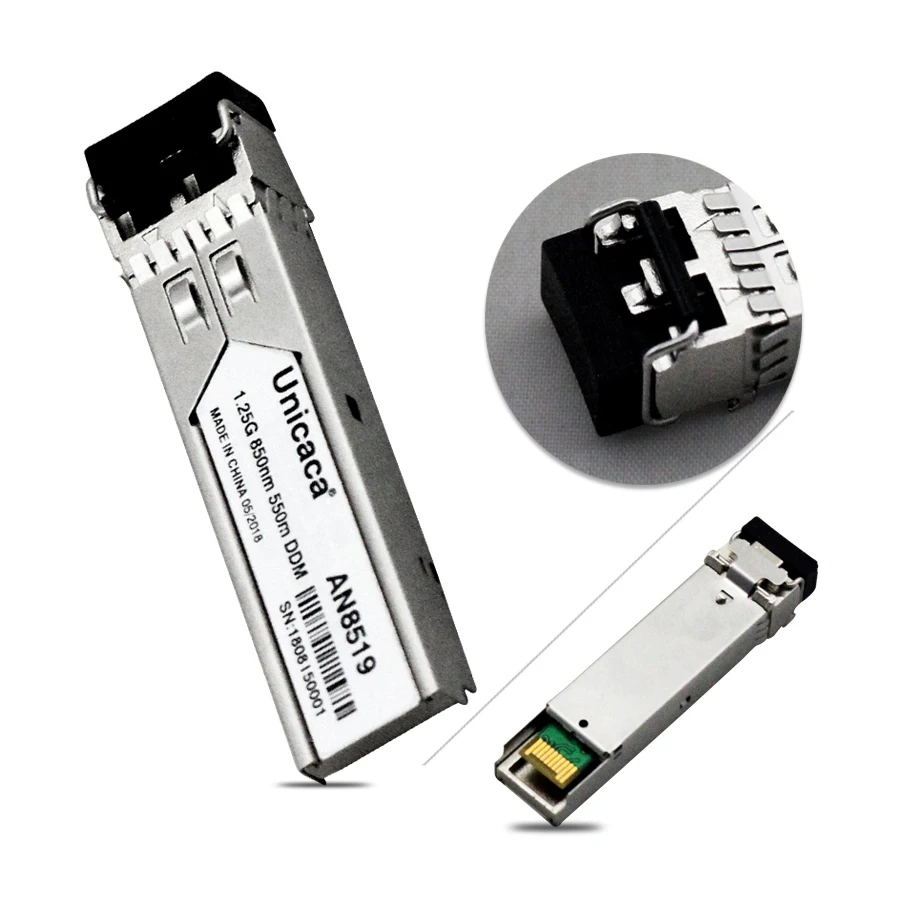 ARUENTEX UNICACA AN8519 1 25 г/локон SFP + карта 850nm переключатель волокна Интерфейс