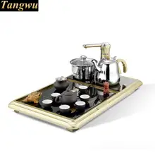 Автоматический верхний чайный сервиз, Электрический поднос дезинфекция безопасность автоматическое выключение функция Защита от перегрева