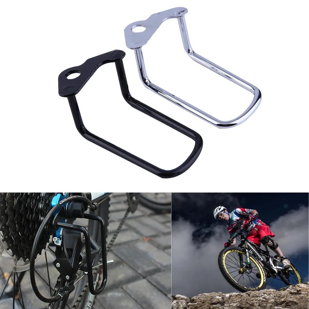 1Pcs Adjustable Steel Bicycle Mountain Bike Rear Gear Derailleur Chain Stay Guard Protector Outdoor Cycling Accessories Durable