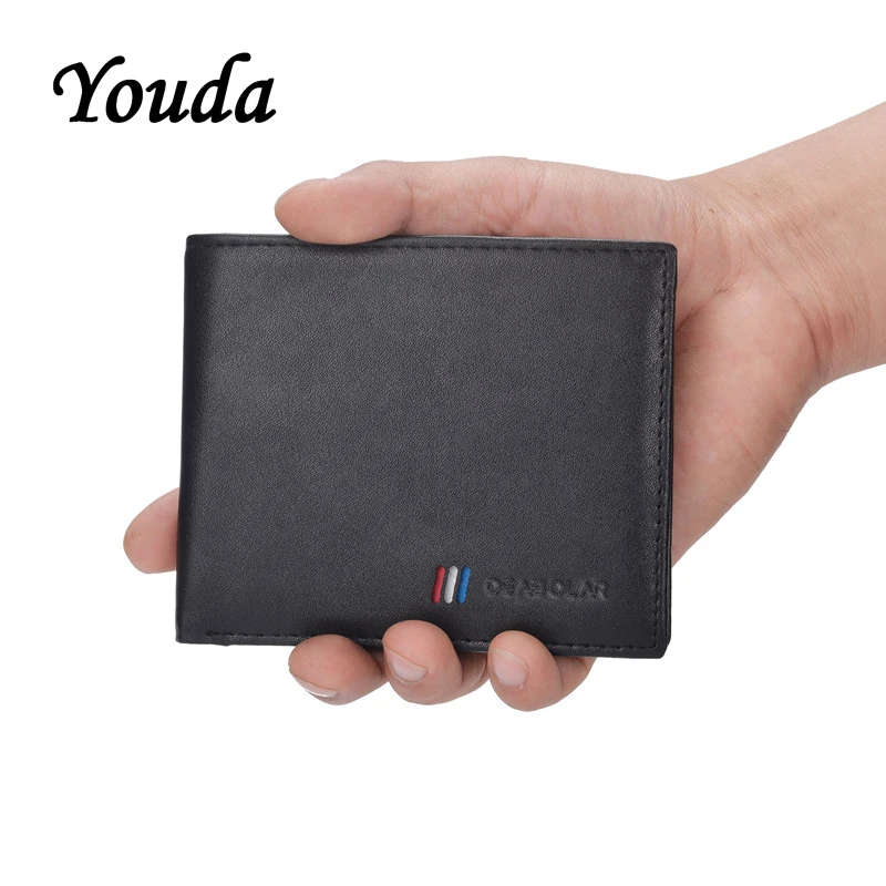 Youda оригинальный дизайн новые мужские кошельки короткий ультратонкий