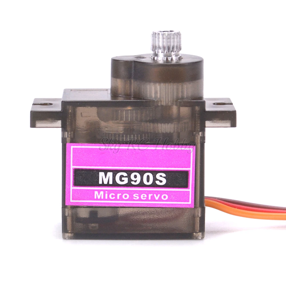 4 шт./лот MG90S металлическая Шестерня цифровая 9g сервопривод SG90 микро для RC
