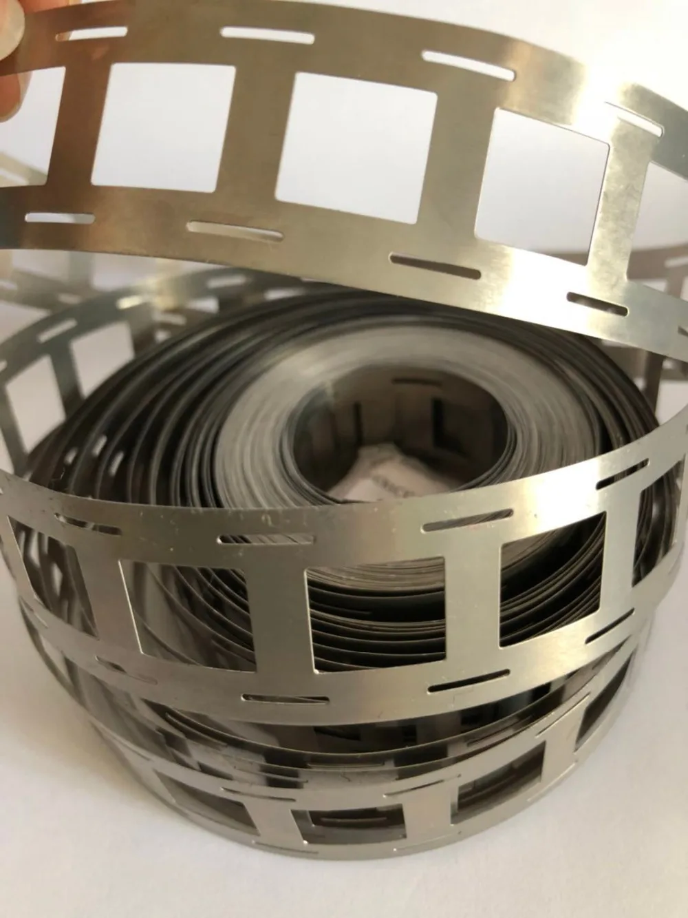 

5m/lot 0.12 x 27mm 2P Nickel Plated Steel Strap Strip Sheets for 18650 2P battery pack spot welding welder