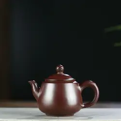 Аутентичный китайский чайник для заварки чая рекомендуется все руки НЕОБРАБОТАННАЯ руда фиолетовый Чжу старые часы горшок чайный набор