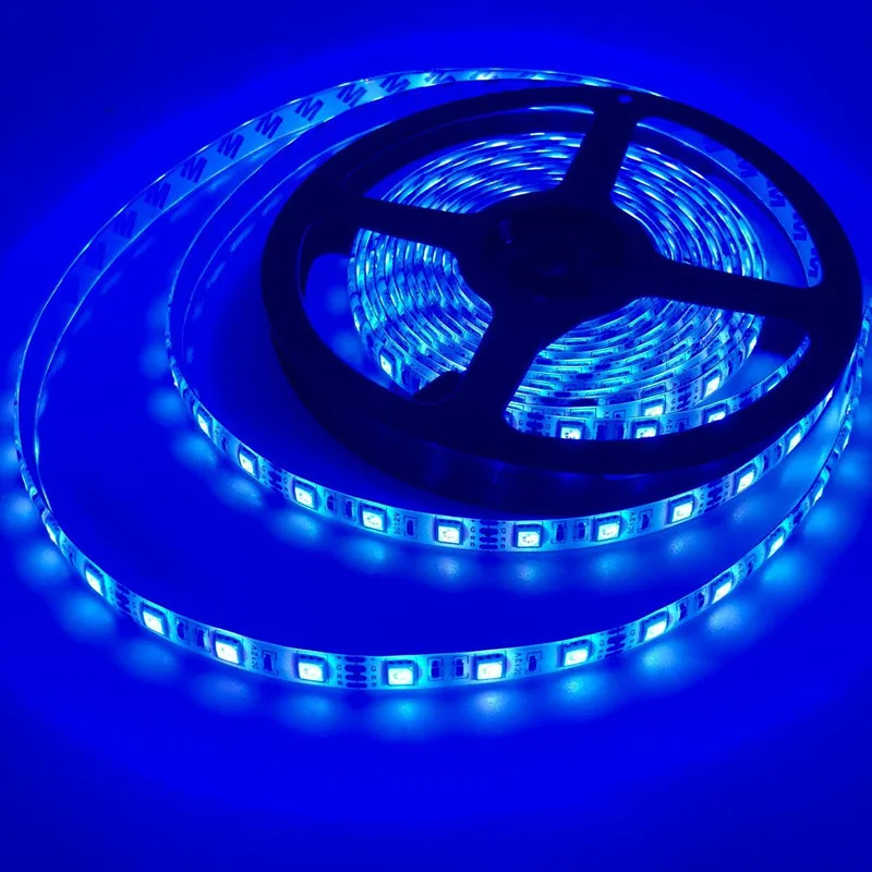 5 м RGB led ленточный светильник 12 В 2835 5050 5630 Теплый Холодный белый RGB 300 светодиодный SMD ленточный светильник для потолочной прилавки шкаф не водонепроницаемый