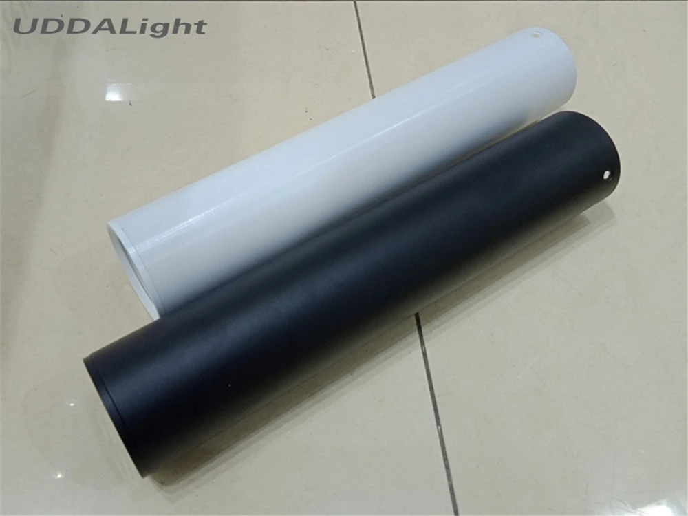 Потолочный светильник led spot surface 10 Вт черный/белый 200 мм 300 мм удлиненный dia75мм скидка 30