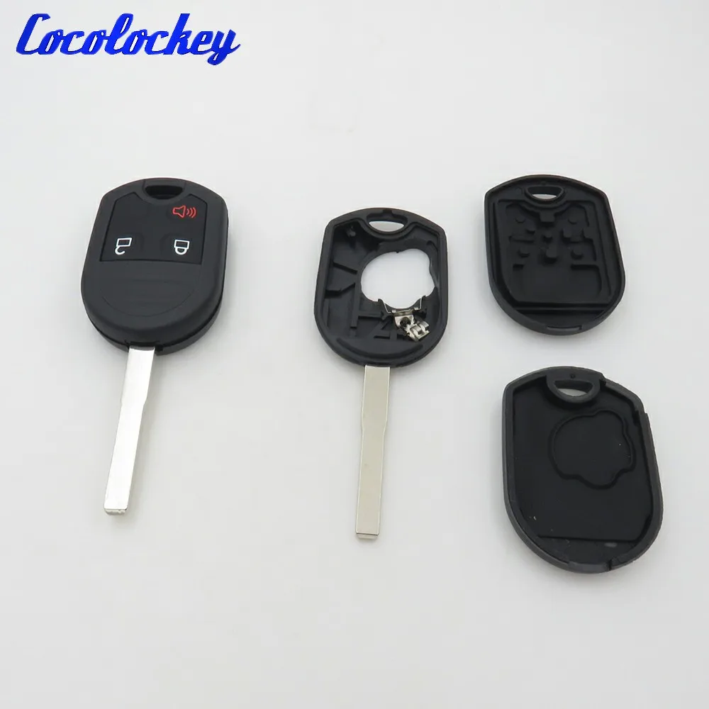 Cocolockey Автомобильный ключ зажигания с необработанной головкой бесключевой