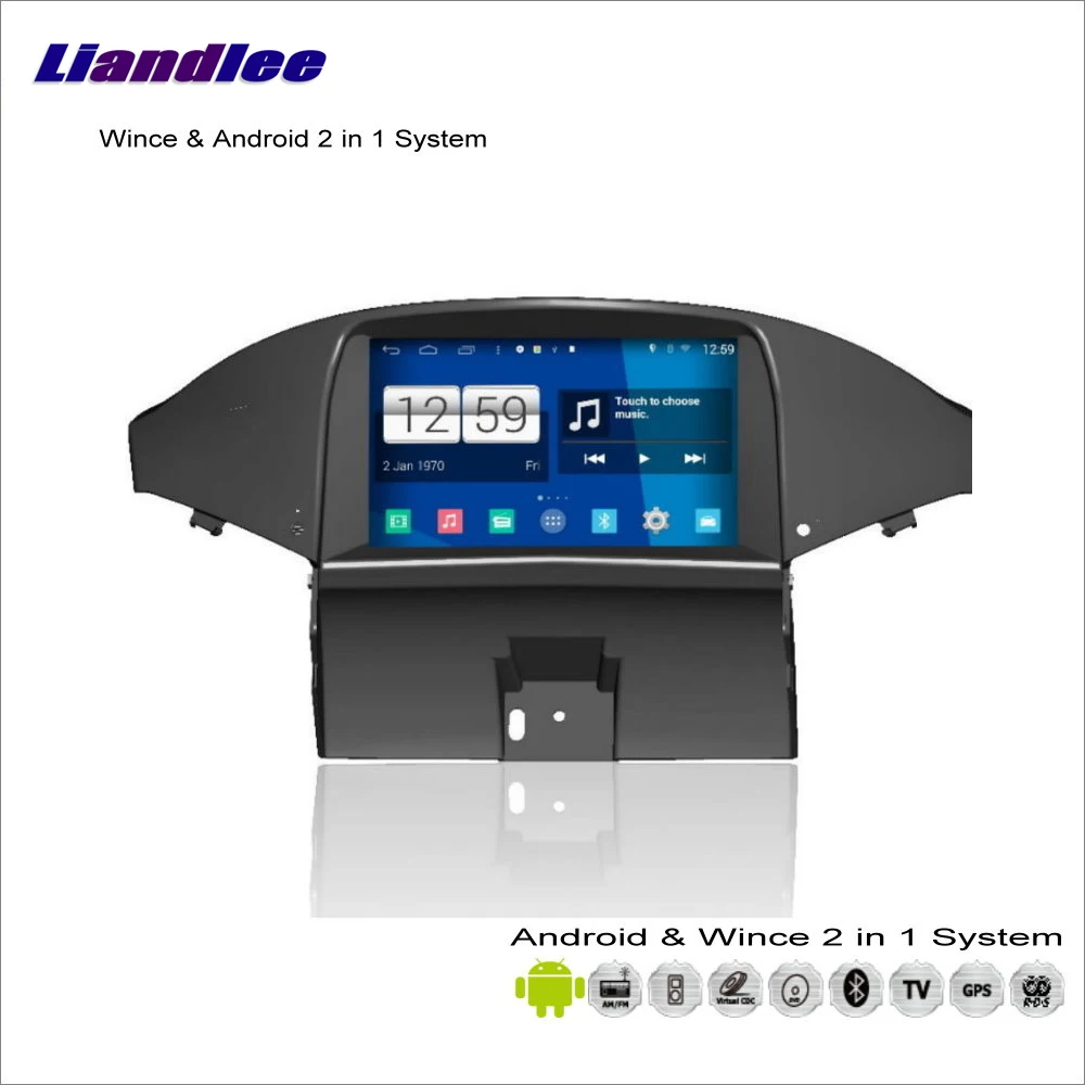 Cheap Liandlee For Chevrolet Orlando 2012~2013 Car Radio CD DVD Player GPS Navi Navigation Advanced Wince & Android 2 in 1 S160 System 2