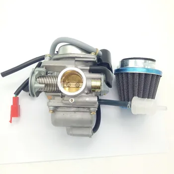 

PD24J With Air Filter 24mm Electric Carburetor for Gy6 100cc 125cc 150cc 200cc Engine