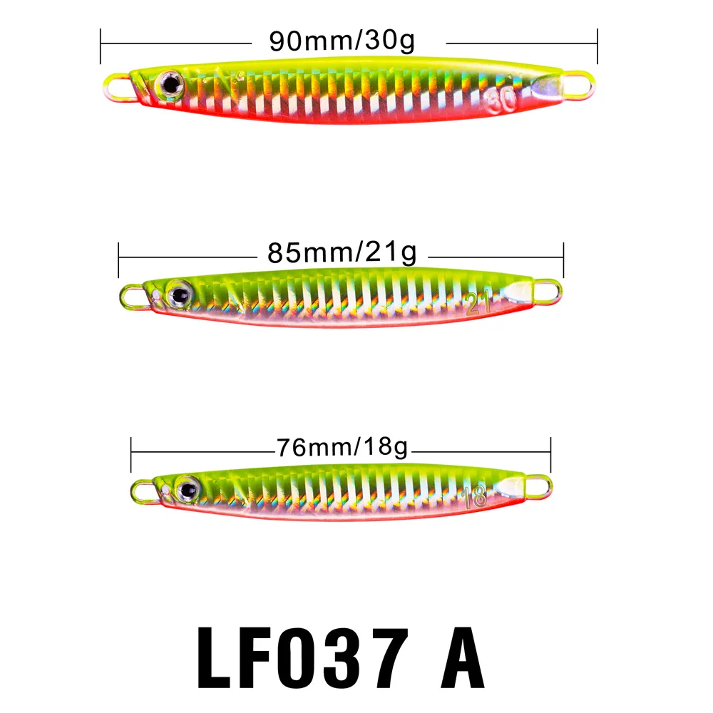1 шт., свинцовая рыба, 18 г/21 г/30 г, металлический медленный джиг, приманка для рыбалки с/без крючка, балансировочный нож с блестками, воблер, искусственная жесткая приманка