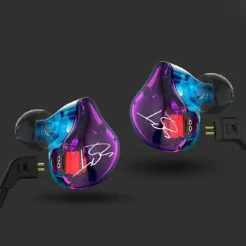 

KZ-ZST Universal Circle Iron In-Ear Headset Stereo Bass Headset Portable Wired Headset high quality cool headset