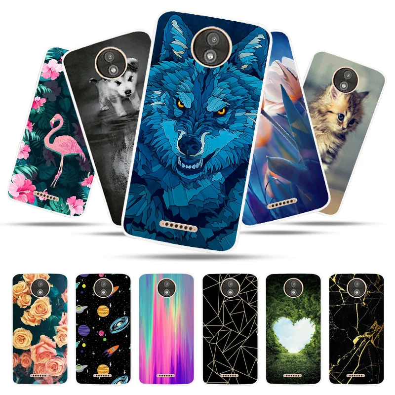 

Bolomboy Painted Case For Motorola Moto C Plus Case Silicone Soft TPU For Moto C Plus Cover Cute Unicorn Flamingo Cases XT1723