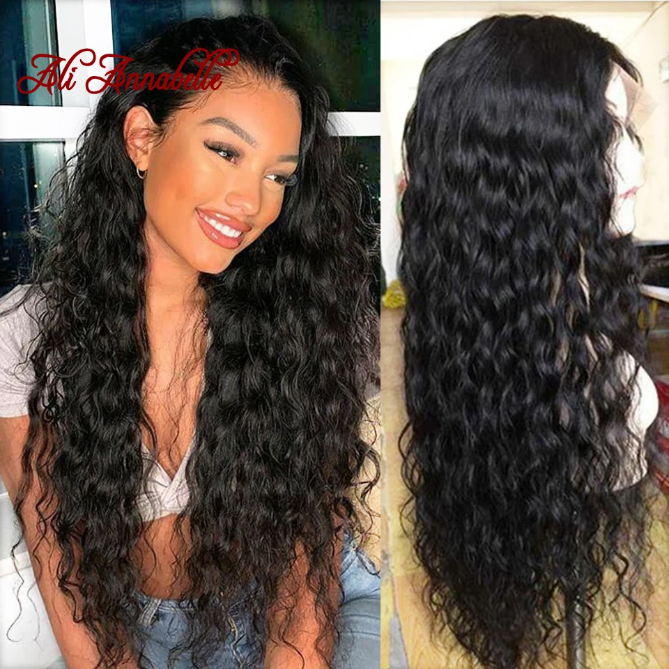 

Brazilian Curly Human Hair Wigs Pre-Plucked Full Lace Human Hair Wigs With Natural-Hairline 150% Brazilian Kinky Curly Wig