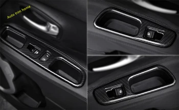 

Lapetus Inner Car Door Armrest Window Switch Control Panel Cover Trim Fit For Jeep Renegade 2015 - 2020 ABS Auto Accessories
