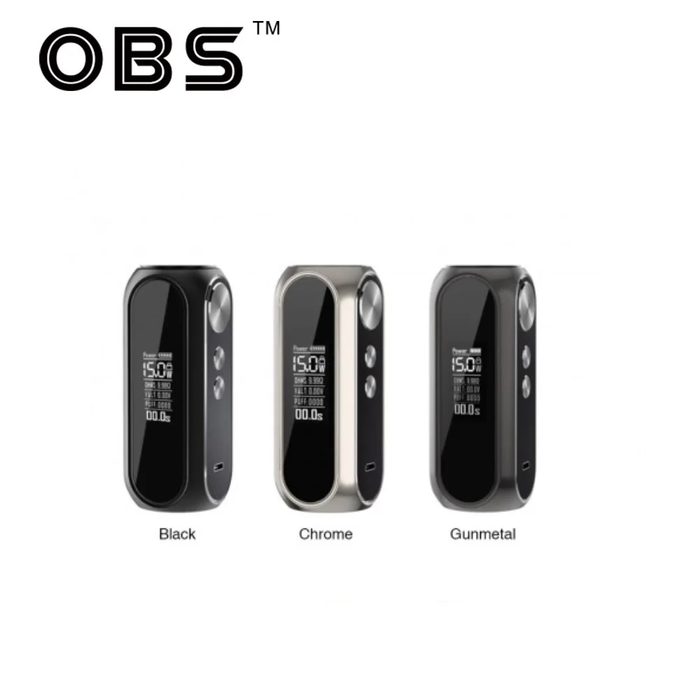 Skup Oryginalna OBS Cube VW box mod wbudowana bateria 3000mAh maks. Moc wyjściowa 80W tryb VW z inteligentną ochroną