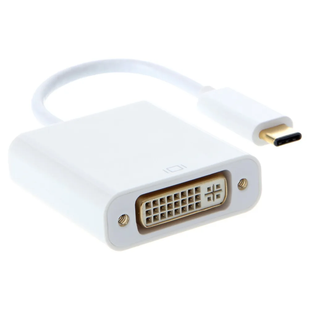 QIACHIP Type C to DVI USB 3.0 to HDMI DVI VGA Video Audio Converter