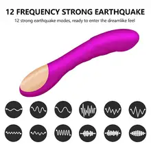12 modes G-spot Vibrator Sex Toys for Woman,Adults sex products Female Anal Dildo Vibrators Silicone Clitoral stimulate