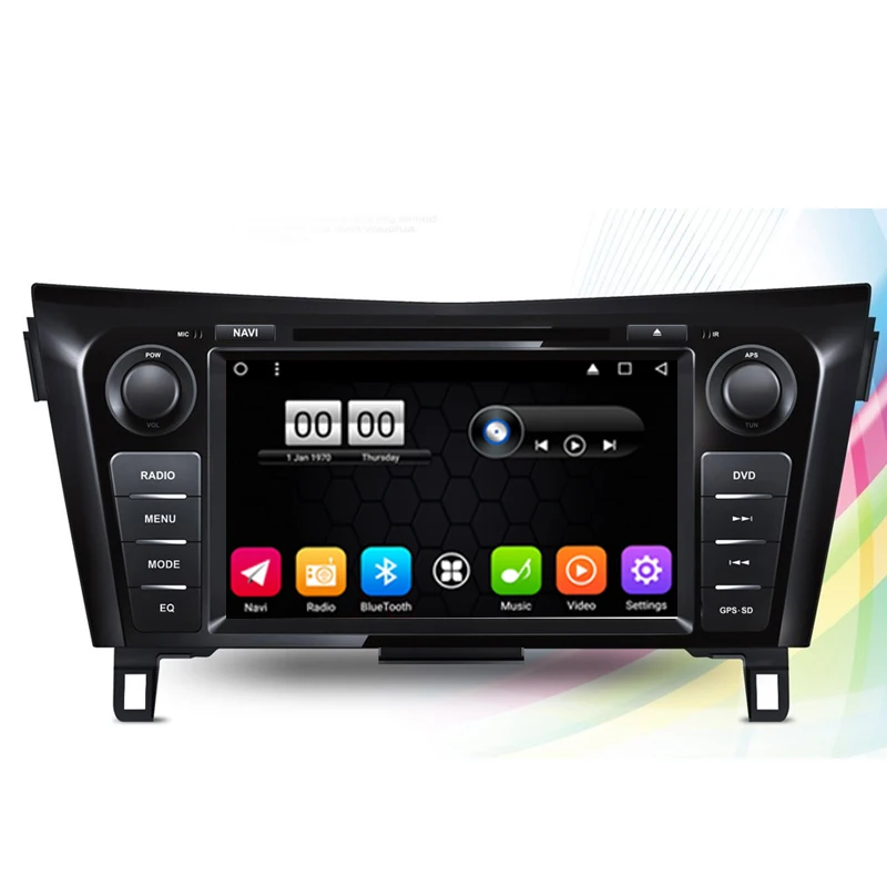 

OTOJETA autoradio 2GB ram+32GB rom Android 6.0.1 car dvd player for NISSAN QASHQAI X-trial multimedia radio gps tape recorder