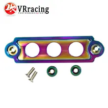 VR RACING – NEO CHROME Battery PWJDM Tie Down for Honda Civic 88+ 94+ Integra S2000 EK EJ EG DC2 VR-BTD71CR