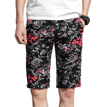 Летние грузовые шорты для мужчин slim fit мужские мешковатые шорты бренд уличная 29-40 мужские шорты с принтом