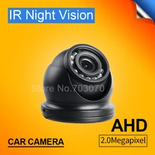 Pequeno Mini Câmera 2.0MP Frete Grátis Dom AHD Camera Bus Com 3.6 MM Lente IP68 À Prova D’ Água IR Night Vision Interior câmera