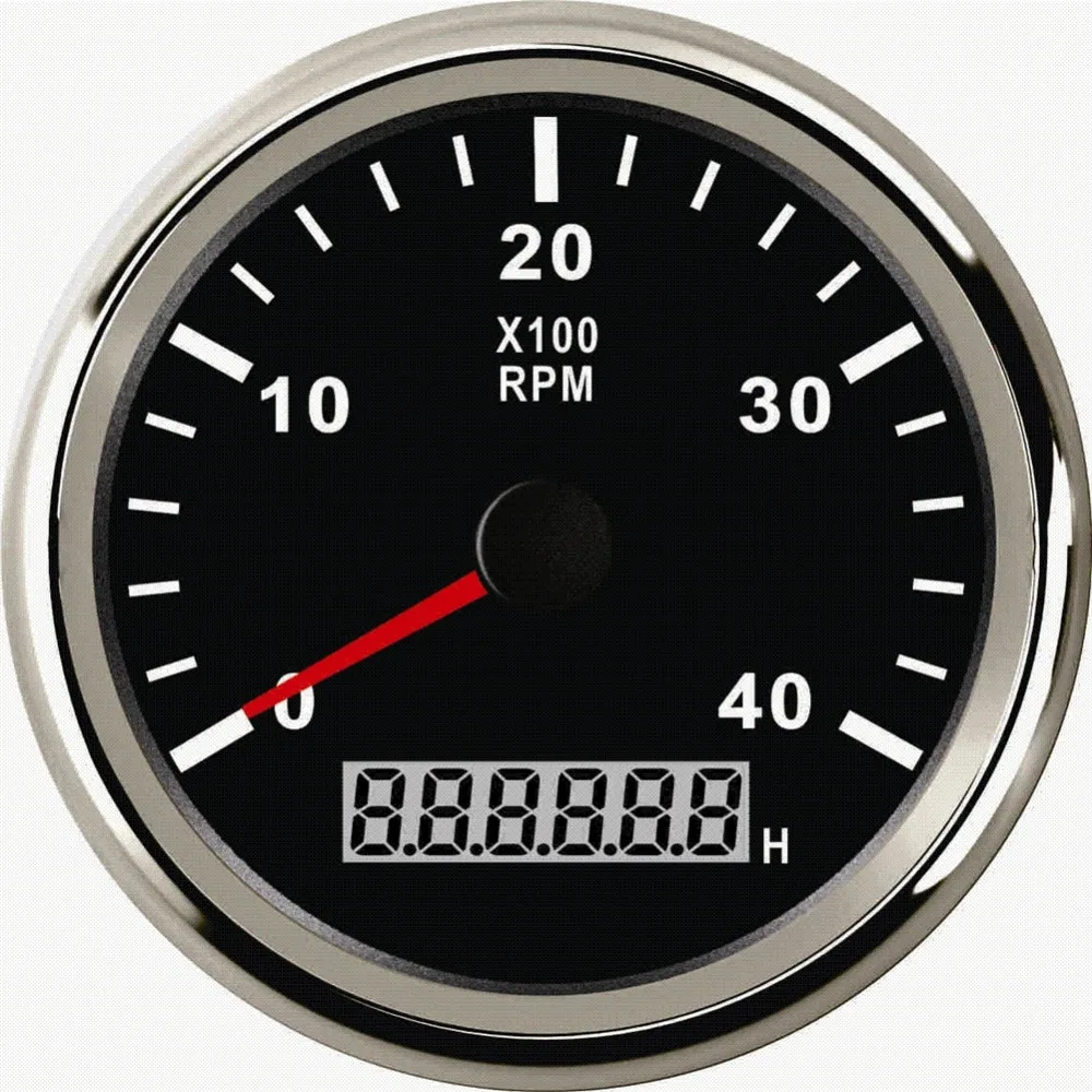 1pc 0 4000RPM Tachometers Gauges Modification 9 32V Tuning Gauges