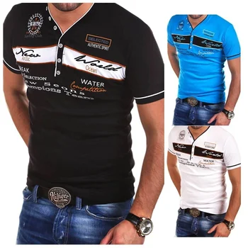 

Plus Size Men Fashion Personality Cultivating Short-sleeved T-Shirts S-2XL