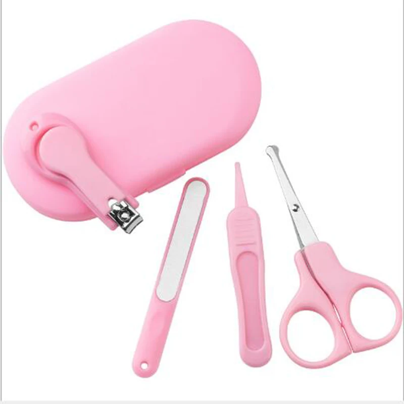 1 Набор для младенцев, безопасная машинка для стрижки ногтей, ножницы, набор маникюра, педикюра, детские инструменты для ухода за ногтями