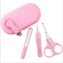 1 Набор для младенцев, безопасная машинка для стрижки ногтей, ножницы, набор маникюра, педикюра, детские инструменты для ухода за ногтями