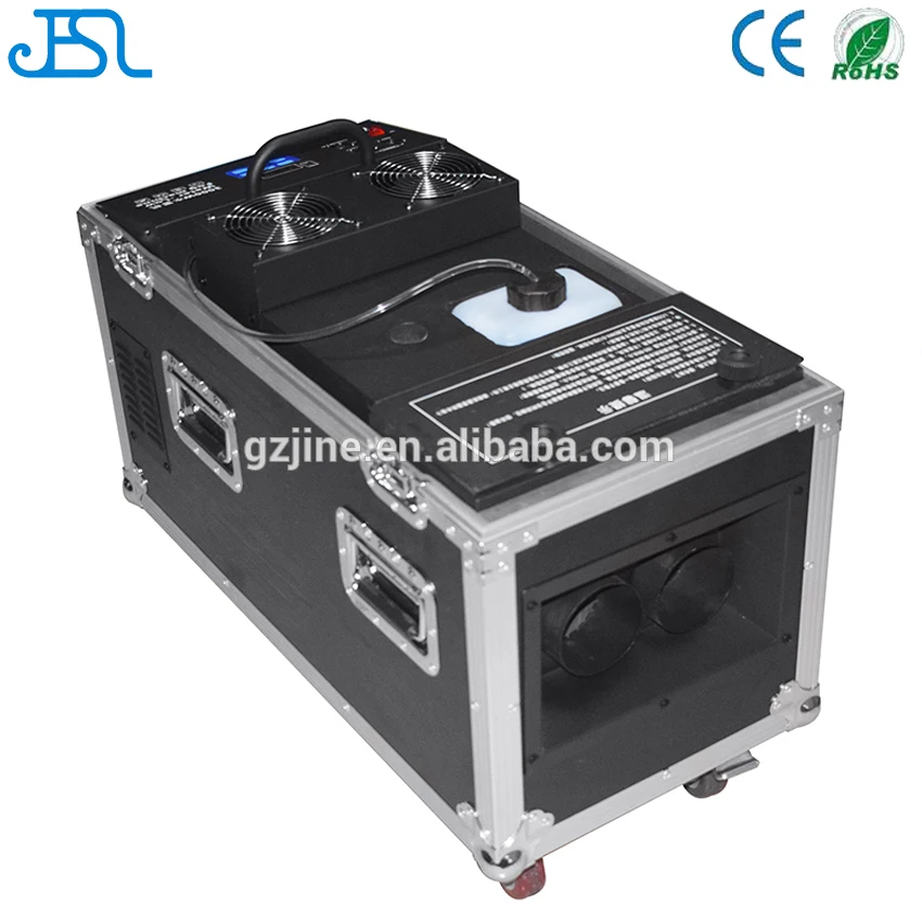 

1pc/Lot Free Shipping Good Quality New Design Double Hose Outlet Water Smoke Machine DMX 3000w water low fog machine