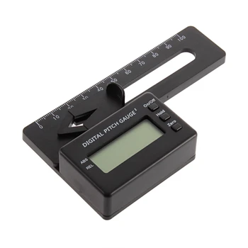 

Digital Pitch Gauge RC Logger Propellers Tester With LCD DisplayWithout Battery for Main Blade Align RC Helicopter Models