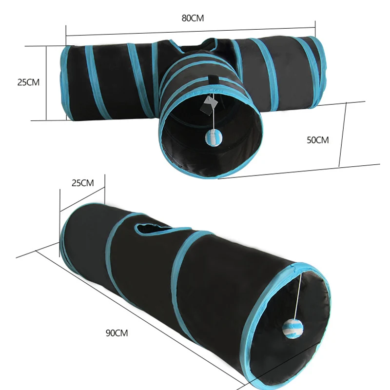 Dog-Toys-Pet-Cat-Play-Tunnel-Foldable-3-Holes-Pet-Cat-Tunnel-Toys-Indoor-Outdoor-Durable-1x-3Way-Tubes-Shape-T-Puppy-cat-play-house-Exercise-Tunnel-Cave-Toys-PT0087 (5)