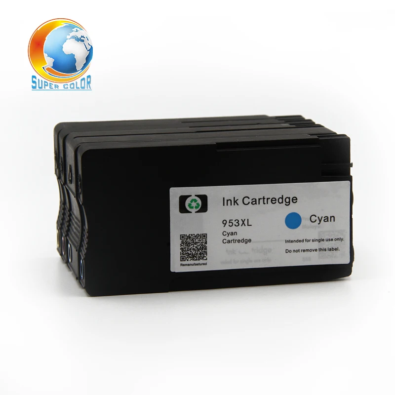 4 colors 953XL 953 XL Compatible ink cartridges for HP OfficeJet Pro 7740 8210 8710 8715