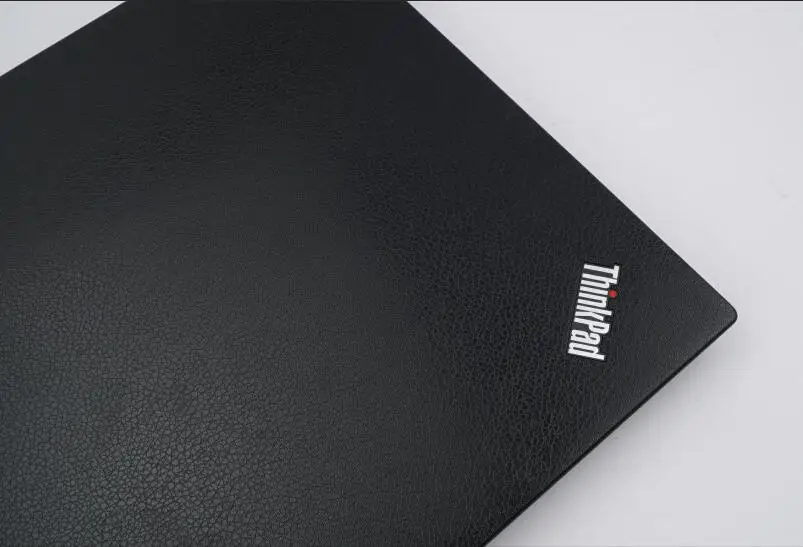 Ноутбук углеродного волокна виниловая кожа наклейка крышка для lenovo Thinkpad T490 14" - Цвет: Black Leather