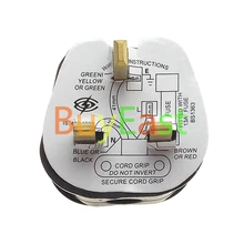 20 шт) Великобритания, Ирландия, Малайзия, Сингапур, HK 13A плавленый разборный штекер BS1363 13A