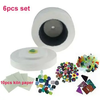

6pcs/set Mini Microwave Glass Kiln Kit For Glass Fusing With Cheap Price