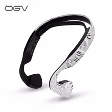 OGV Bluetooth спортивные беспроводные наушники костной проводимости наушники уличные наушники с микрофоном с коробкой для телефонов Apple и Android