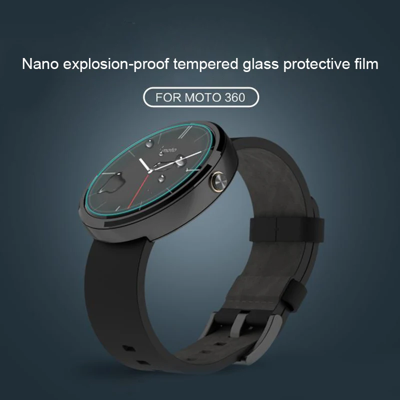 Высококачественная защитная пленка из закаленного стекла для Motorola MOTO 360 360S 360L Smart Watch 1st 2nd Gen 1 2 42 мм 46 мм стекло
