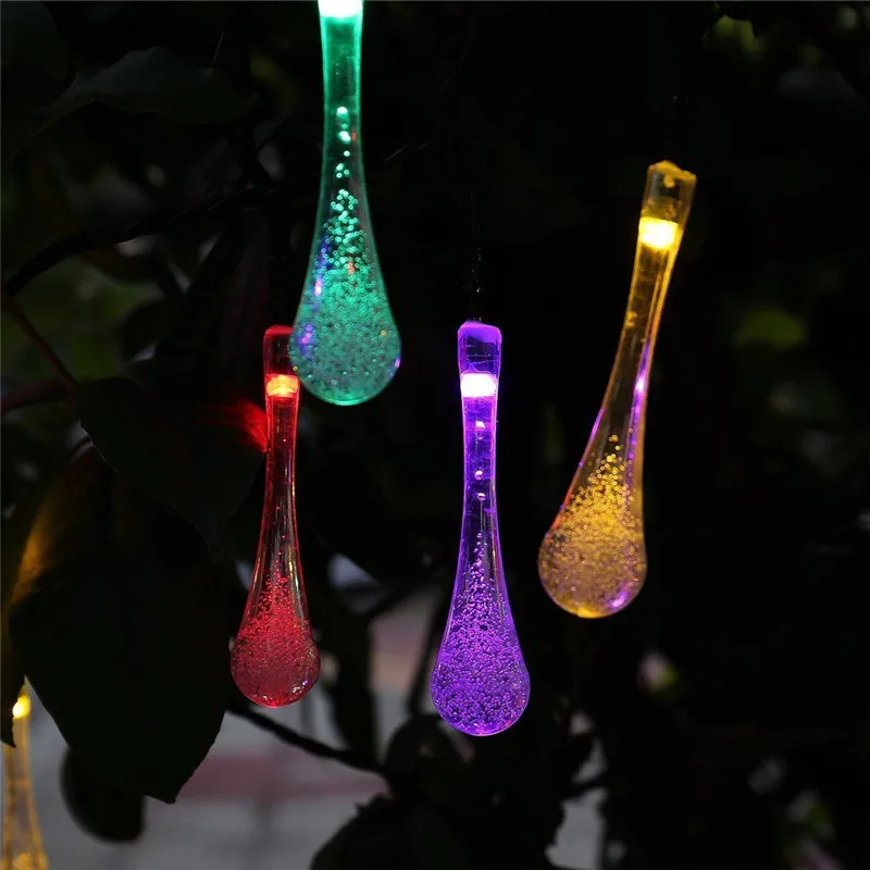 lederTEK  6m 30 LED 8 Modes Solar Christmas Lights (18)