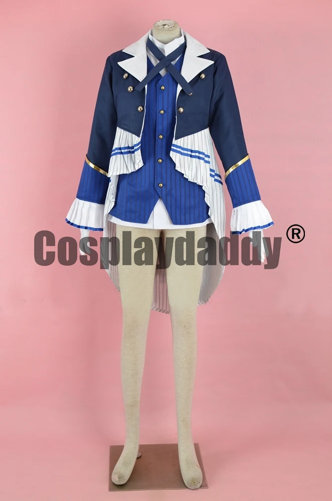 

PriPara PrixPri Butler Coord Laala Manaka Blue Uniform Cosplay Costume F006