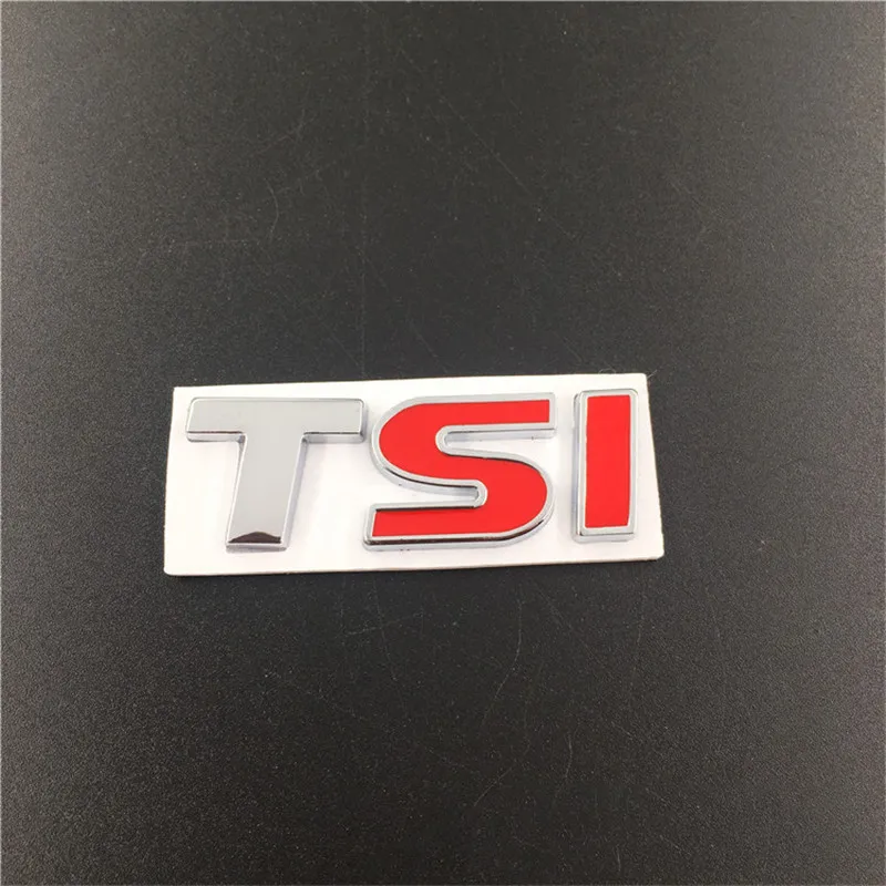 TSI логотип авто наклейка эмблема значок для Volkswagen Tiguan CC Beetle Scirocco sharan touran Lavida Sagitar