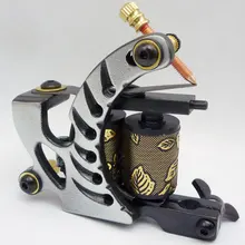 10 шт/лот профессиональная Литая железная для татуировок машина 10 Обертывания Катушки из нержавеющей стали татуировки тела искусства Ружья Катушки машины LPC-ITM-7059-6F