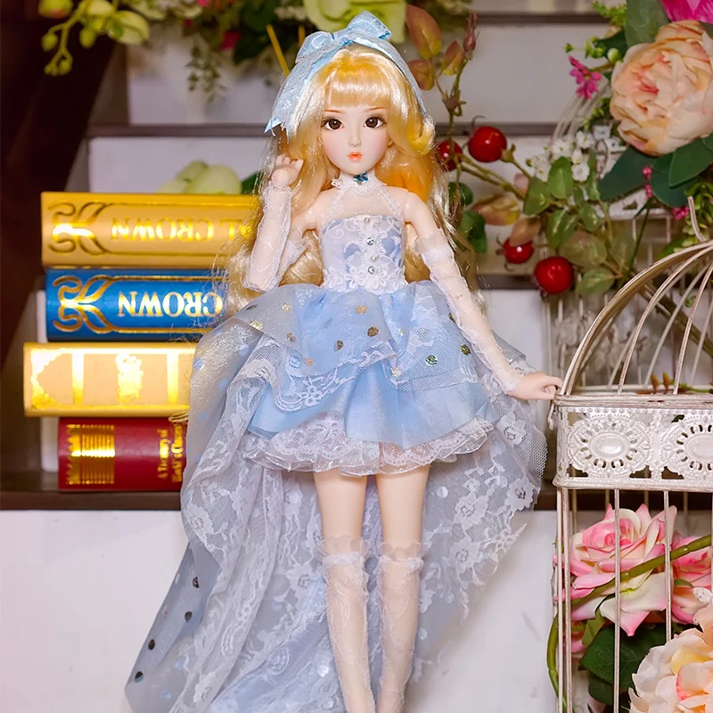 Дневник Fortune Days Queen 1/4 BJD шарнирное тело Lilika с макияжем включая одежду обувь для