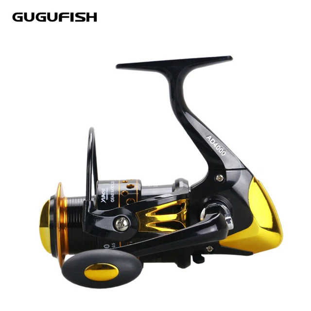 Best Price GUGUFISH Metal Spool Spinning Reel 2000 - 9000 Series Fish Salt Water Fishing Reel Pesca Wheel 12+1 Ball Bearing 5.5:1 Best Price GUGUFISH Metal Spool Spinning Reel 2000 - 9000 Series Fish Salt Water Fishing Reel Pesca Wheel 12+1 Ball Bearing 5.5:1