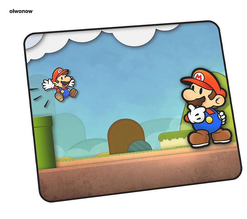 

Mario mouse pad cute 30x25cm mousepads best gaming mousepad gamer Mass pattern personalized mouse pads keyboard pc pad