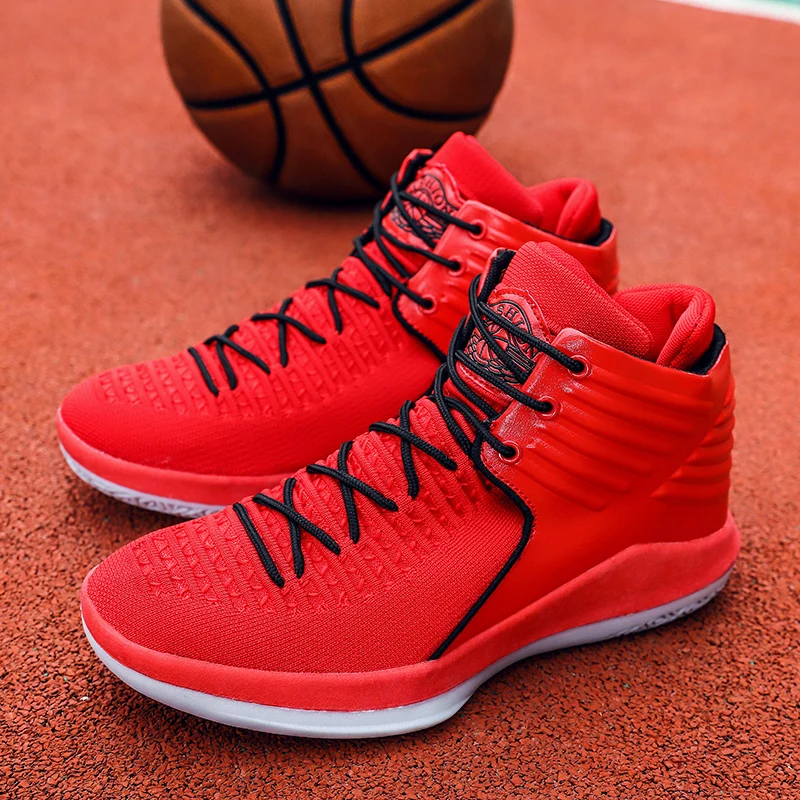 

Basketball Shoes Men Zapatillas Hombre James Tenis Basketball Sneaker Comfortable High Top Gym Training Boots Ankle Boots Sport