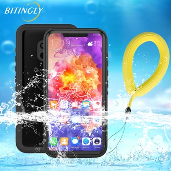 激安 防水電話ケース Huawei 社メイト 20 P30 P20 プロ出現水中カバー雪プルーフケース Coque Huawei 社メイト 20 プロ