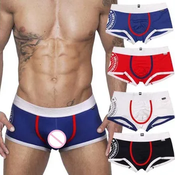 

4pcs/lot So Cool! PINK HEROES High-quality Cotton Men Underwear Fashion Printing Men Boxer Shorts/ Trunks Male Panties